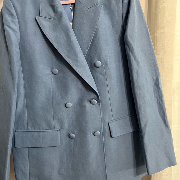 Lafayette 148 New York trinity double breasted blazer - Picture 6 of 8